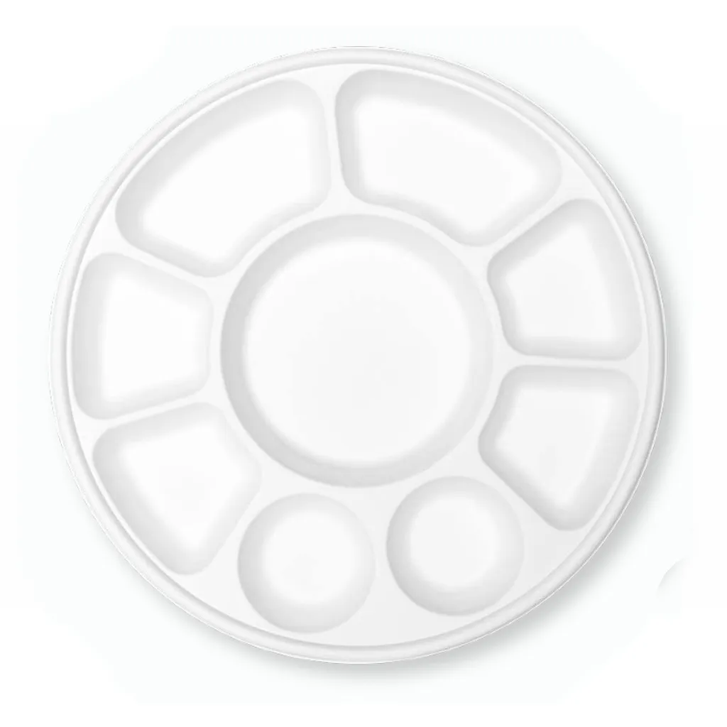 9 Compartment Round Tray thumbnail 2