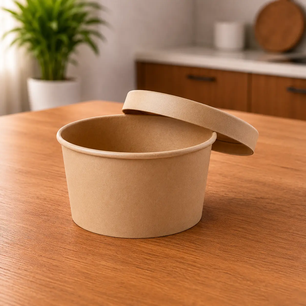 Paper Container With Lid